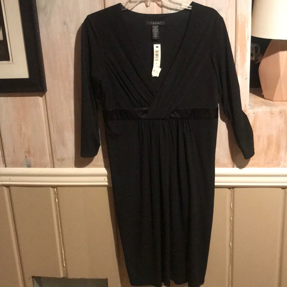NWT laundry black dress